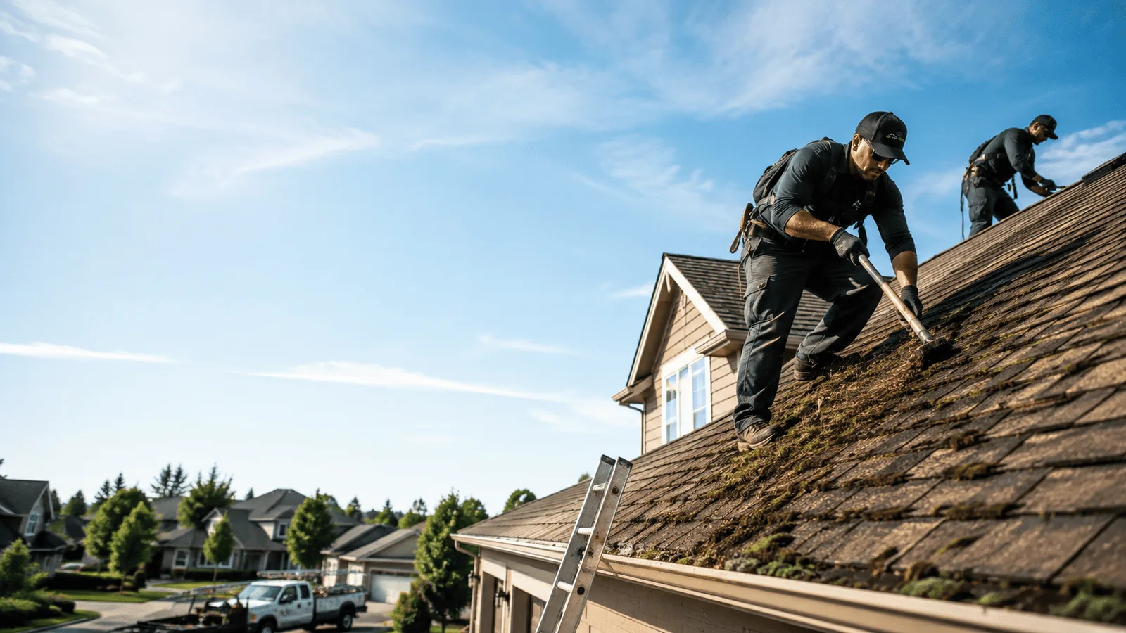 Roof Moss Removal in Grandy, MN near me